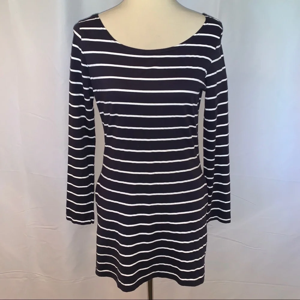 MINKPINK Striped Long Sleeve Dress